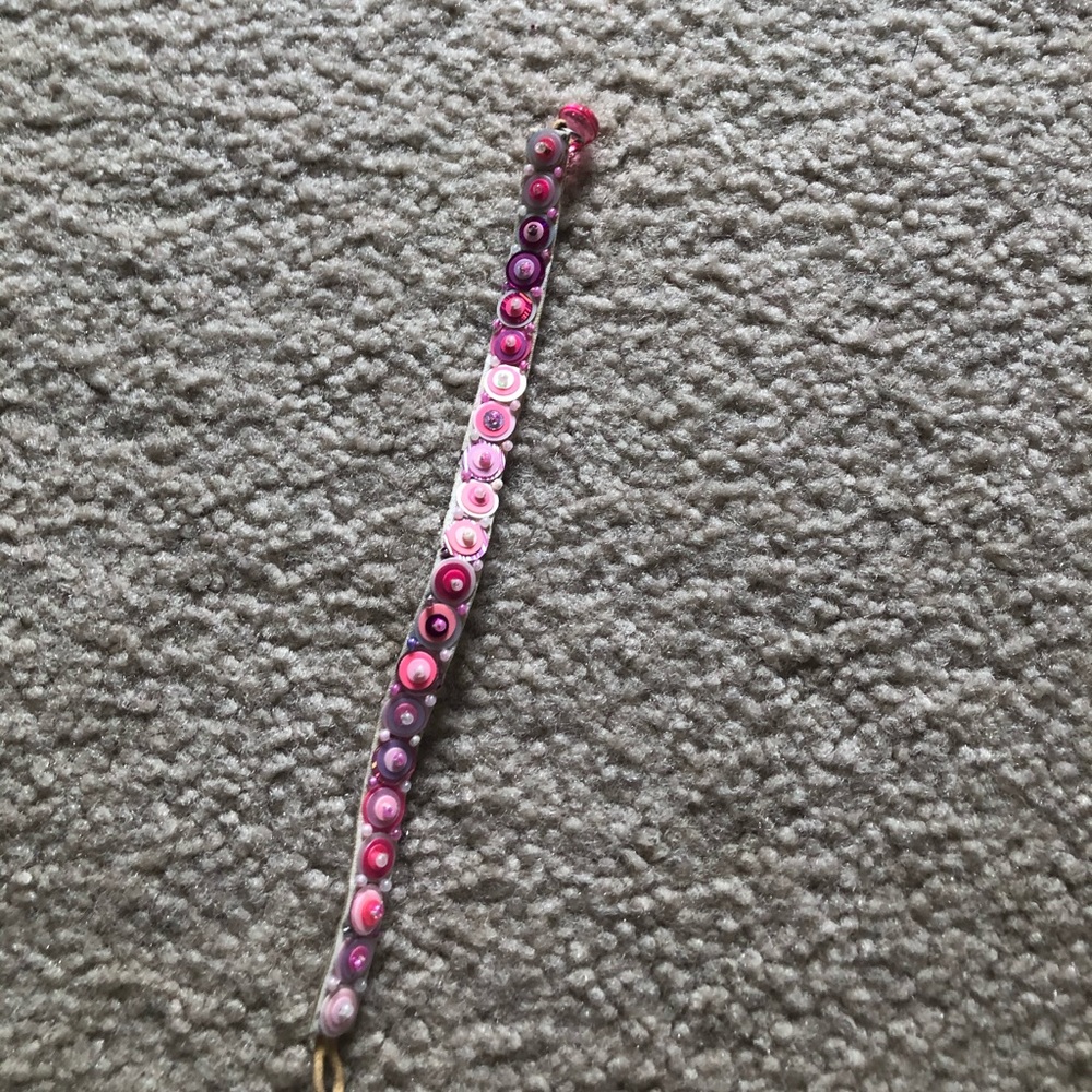 Pink bracelet